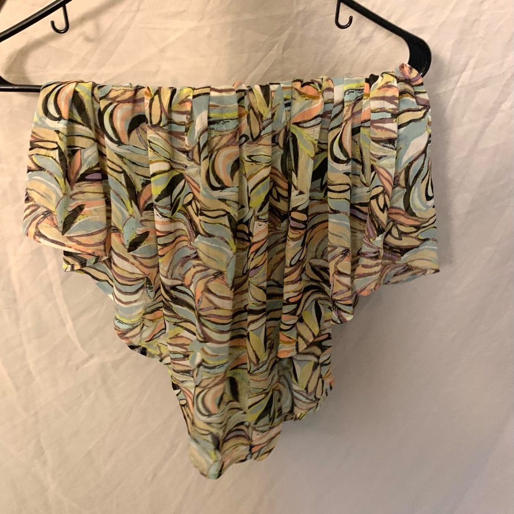 H&M vacation skirt multicolor